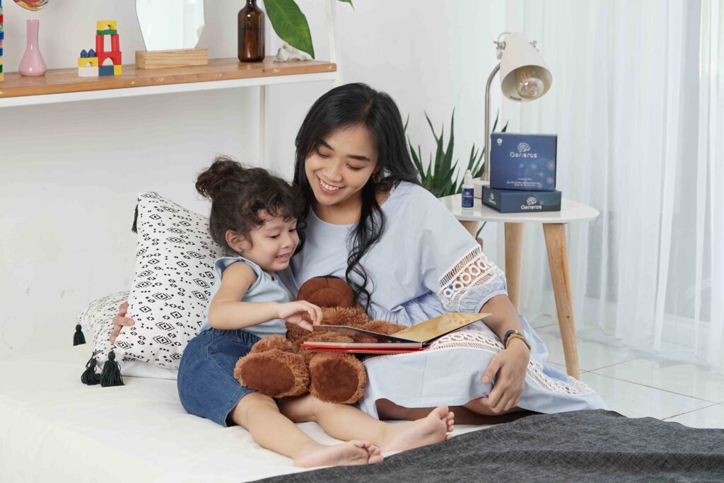 Membaca buku cerita dapat meningkatkan kemampuan bicara si Kecil