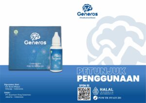 penampakan petunjuk penggunaan Generos