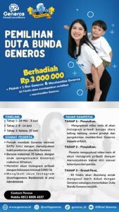 Pemilihan Duta Bunda Generos